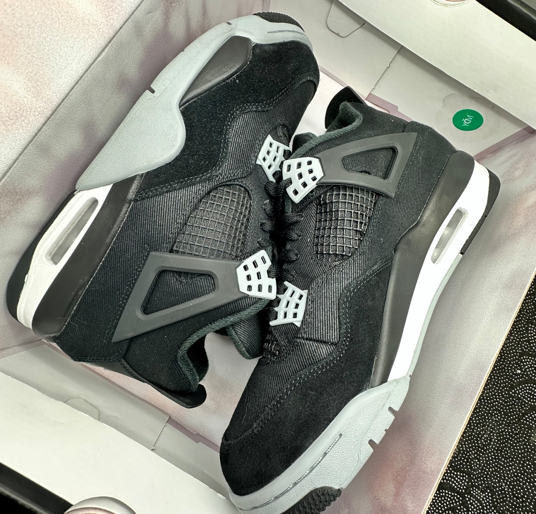 Jordan 4 Retro SE Black Canvas DH7138-006  review TTTTTE