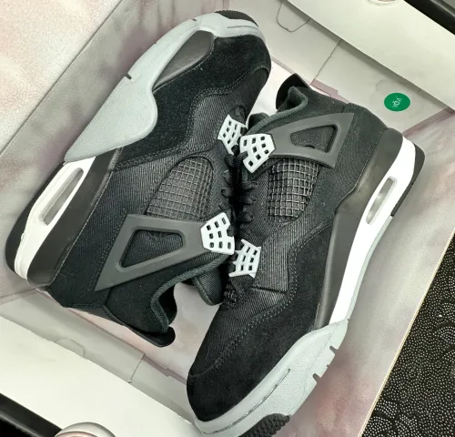 Air Jordan 4 Retro Black Canvas  DH7138-006  review 
