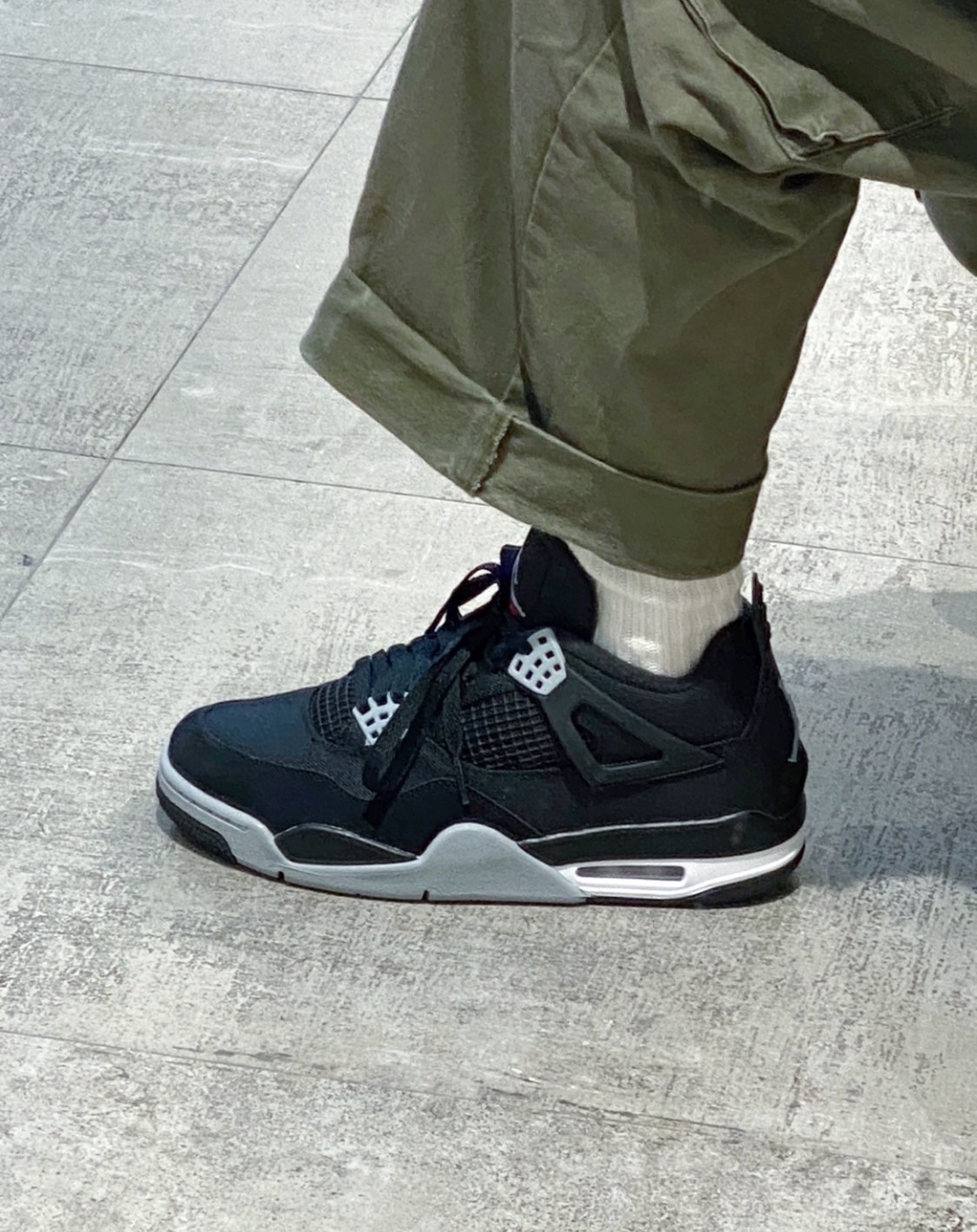 Jordan 4 Retro SE Black Canvas DH7138-006  review DFFF