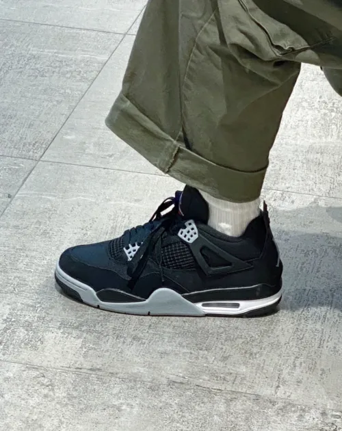 Air Jordan 4 Retro Black Canvas  DH7138-006  review 