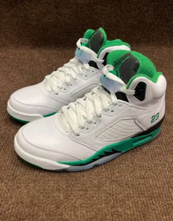 Jordan 5 Retro Lucky Green DD9336-103 review ZZZSY