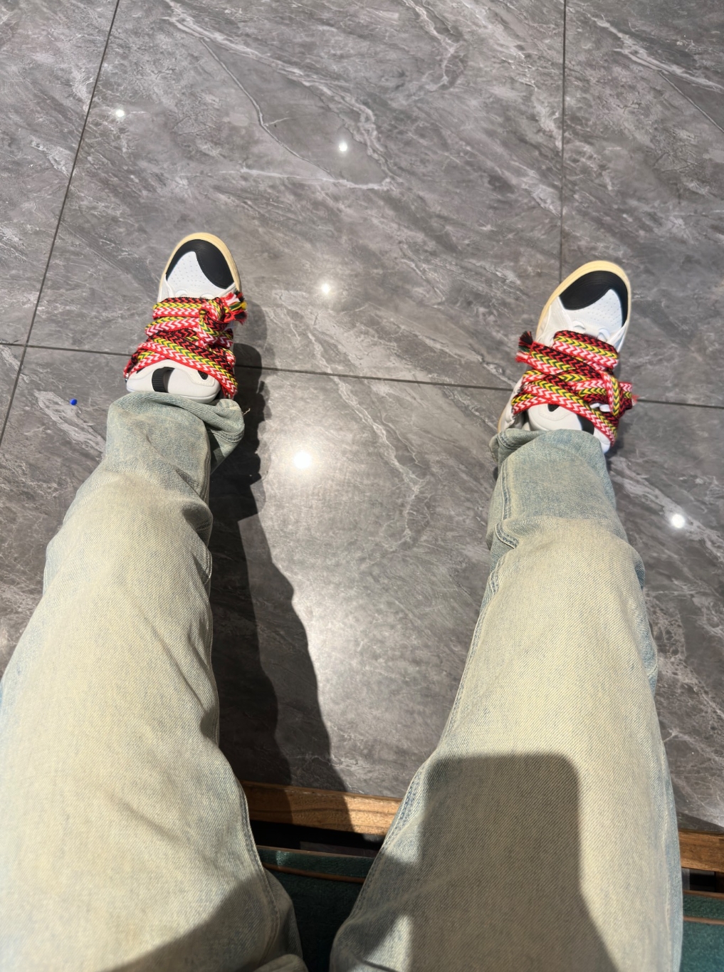 Lanvin Leather Curb White Ivory FM-SKRK11-DRAG-A2000 review Aghfjghn