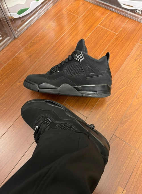 Air Jordan 4 Retro Black Cat CU1110-010 review 