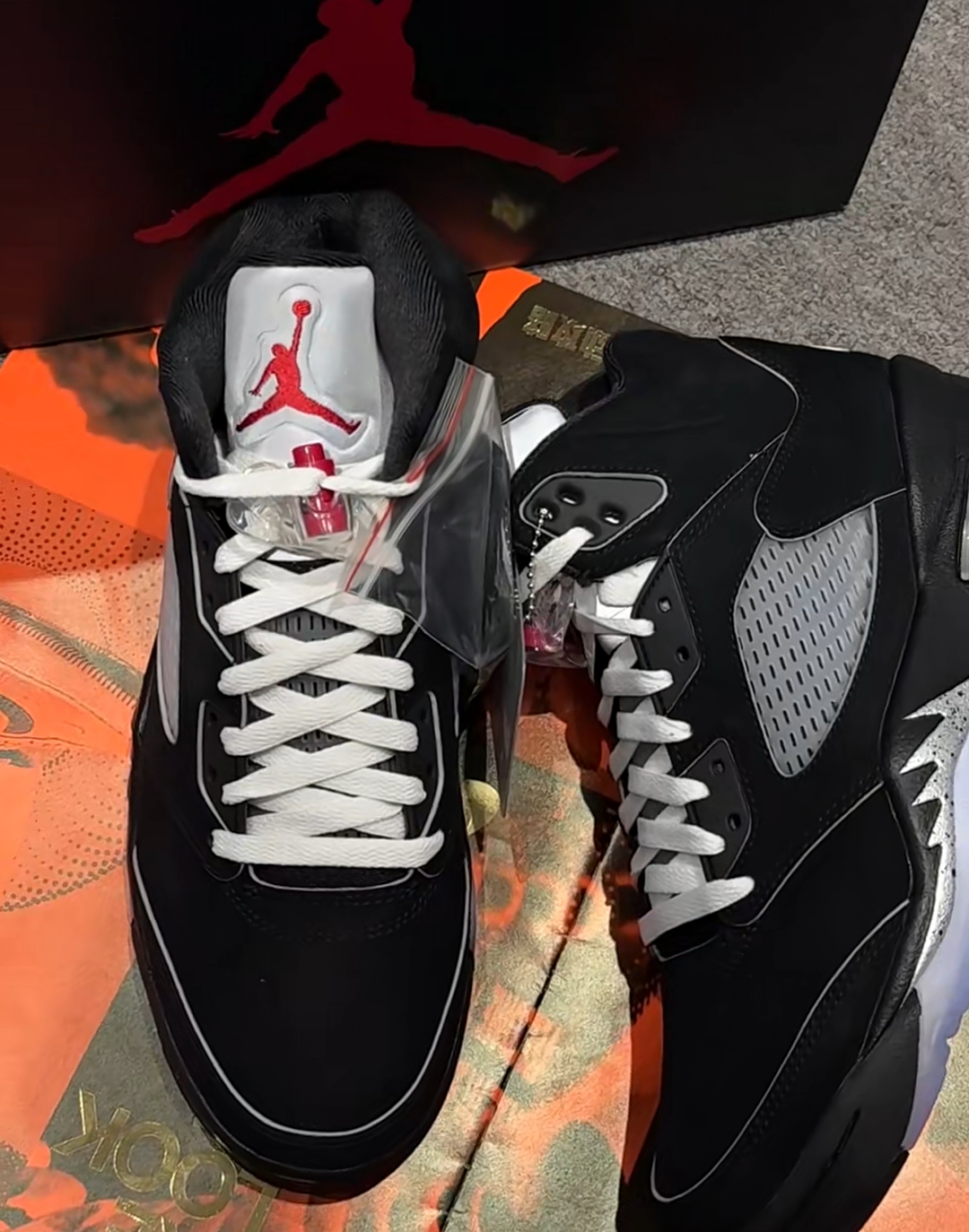 Jordan 5 Retro OG Black Metallic Reimagined HF3975-001 review KKKKl