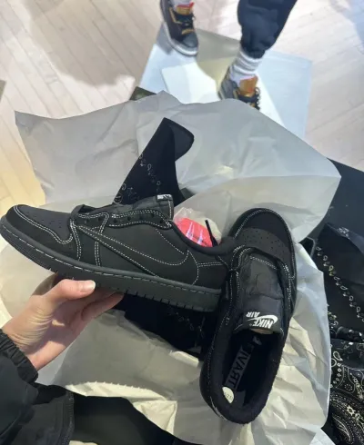 Air Jordan 1 Low Black Phantom Travis Scott DM7866-001 review jkxdcghd