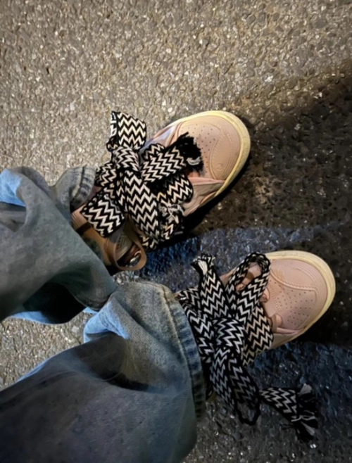 Lanvin Leather Curb Pink FM-SKRK11-DRAG-A2051 review 