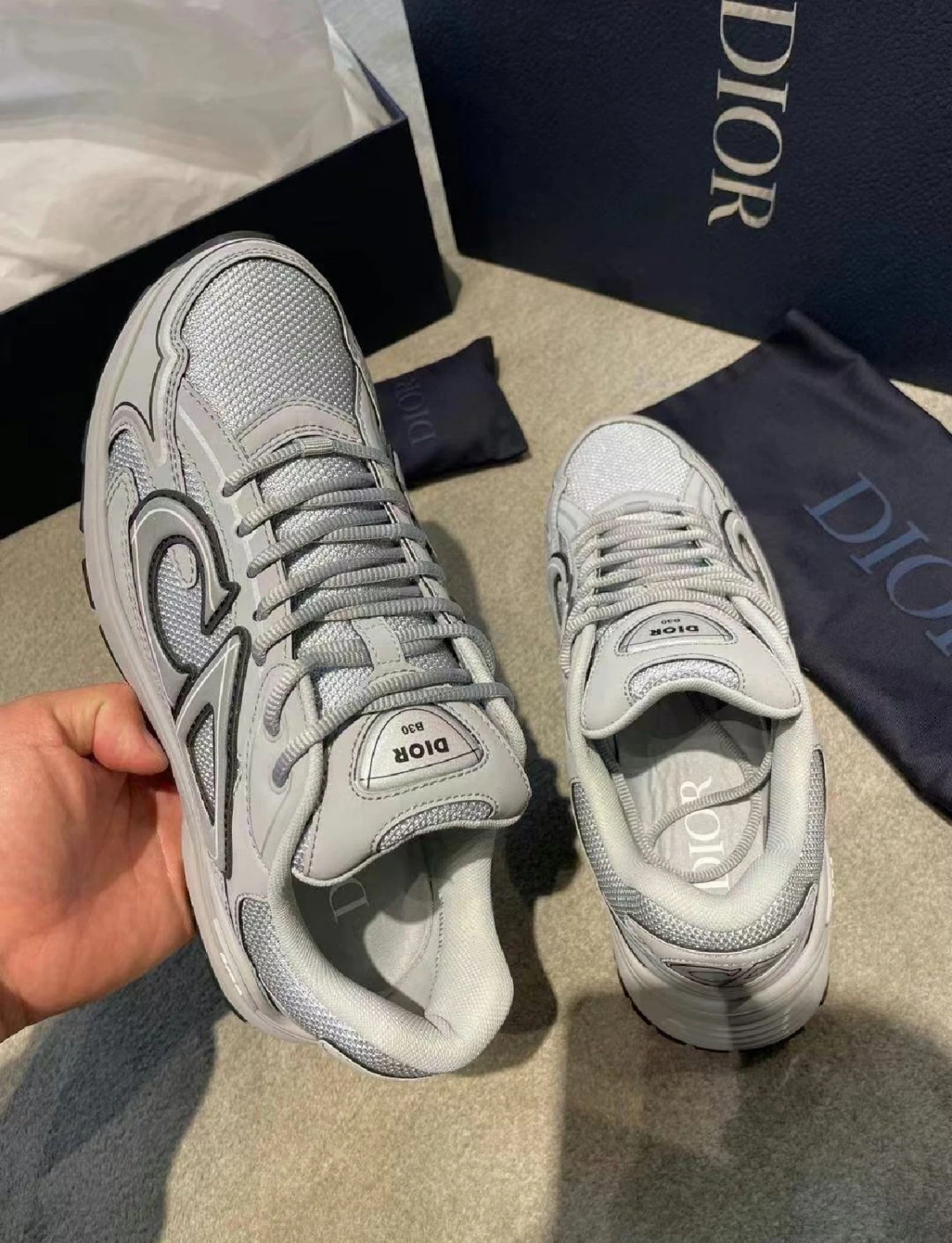 Dior B30 Gray 3SN279ZRD_H868 review James 02