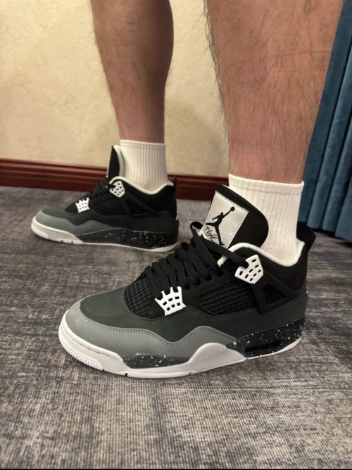 Air Jordan 4 Retro Fear 2024 FQ8138-002 review 