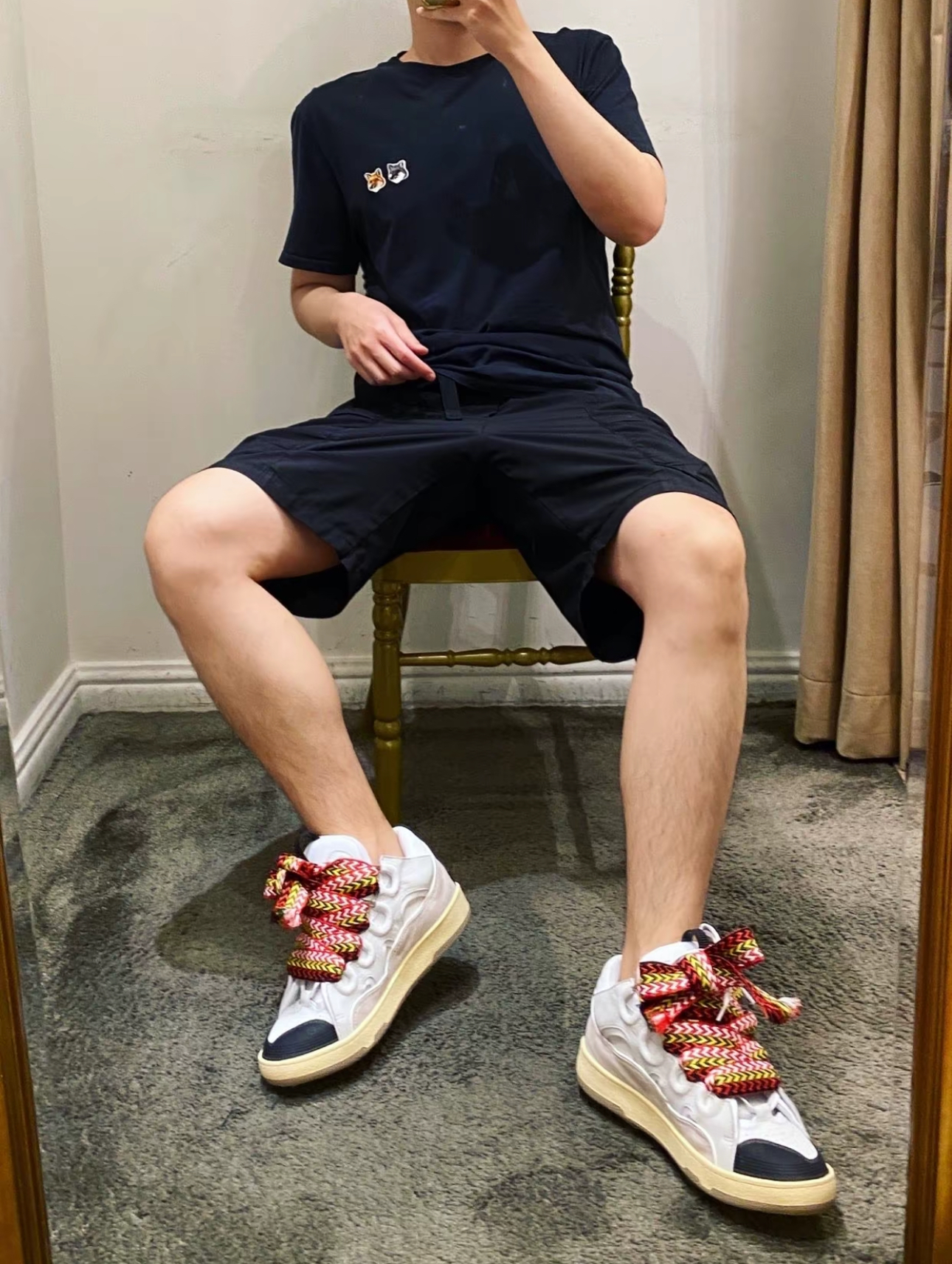 Lanvin Leather Curb White Ivory FM-SKRK11-DRAG-A2000 review Ben