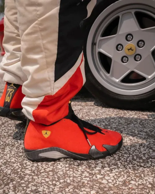 Jordan 14 Retro 'Ferrari' 2025 IF5015-600 review 