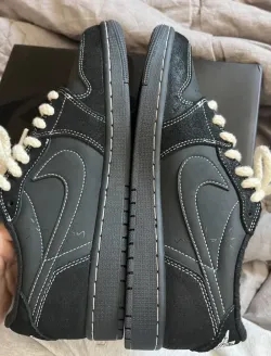 Air Jordan 1 Low Black Phantom Travis Scott DM7866-001 review Robel