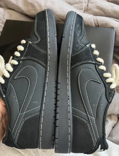 Air Jordan 1 Low Black Phantom Travis Scott DM7866-001 review Robel