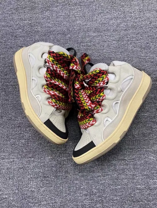 Lanvin Leather Curb White Ivory FM-SKRK11-DRAG-A2000 review 