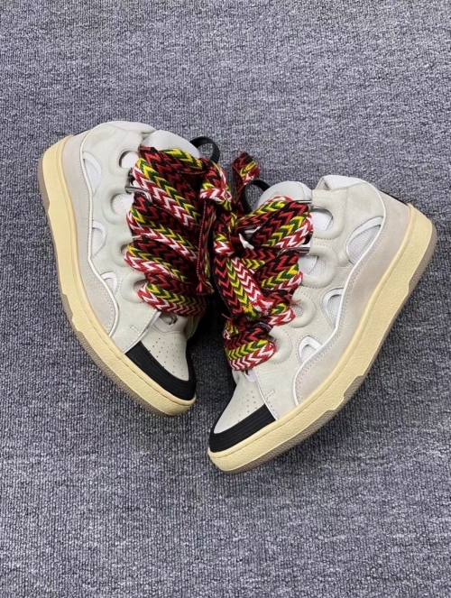 Lanvin Leather Curb White Ivory FM-SKRK11-DRAG-A2000 review 