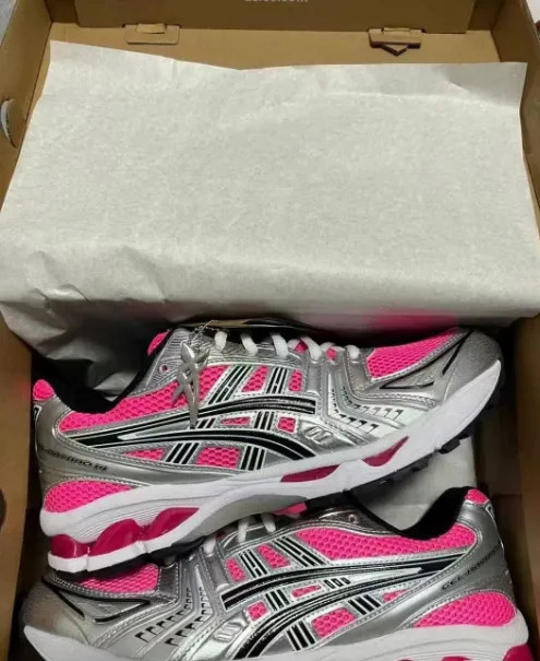 ASICS Gel Kayano 14 Pink Glo 1201A019-700 review Sarah