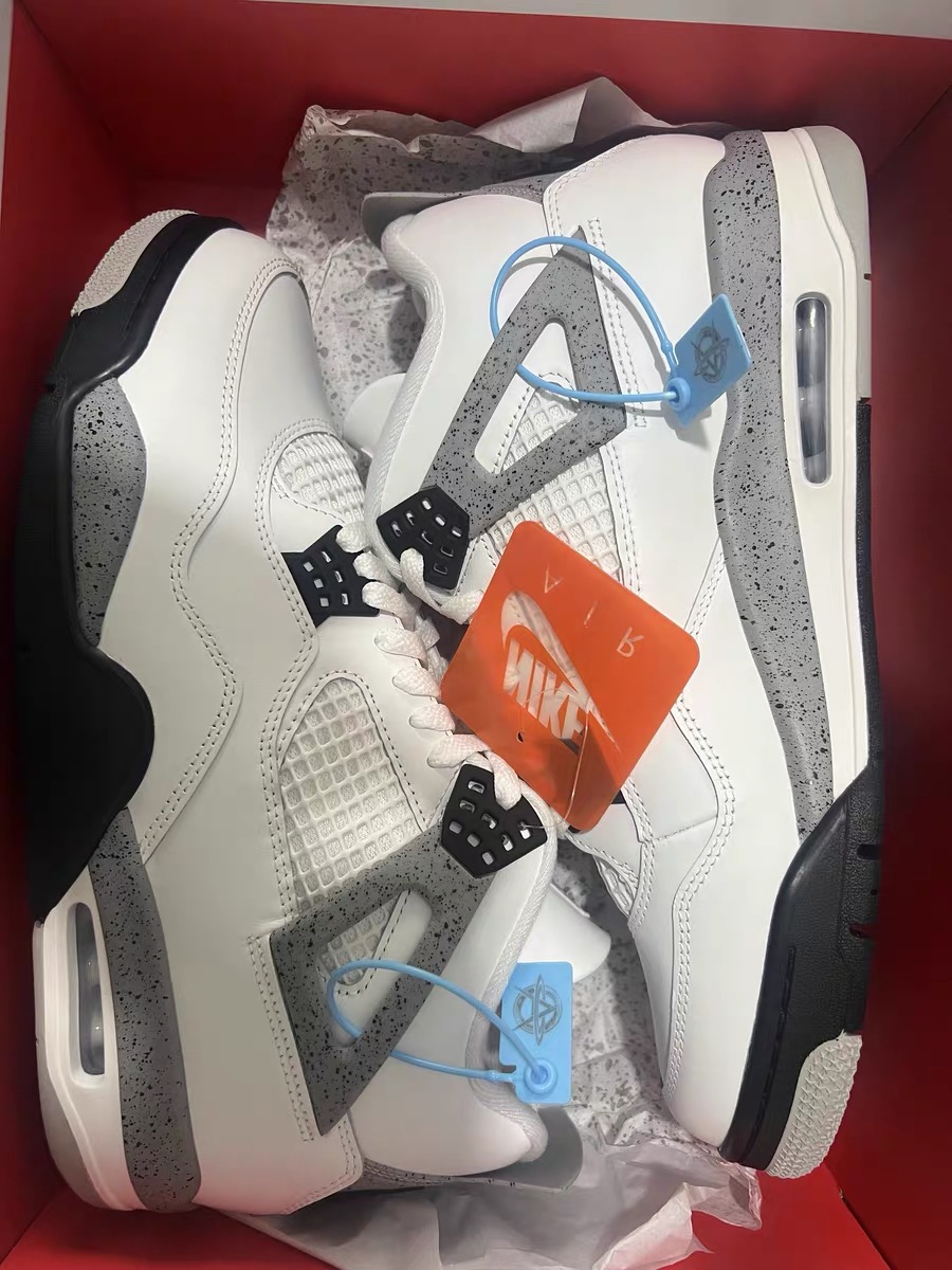 Jordan 4 Retro White Cement (2025) FV5029-100 review Nancy