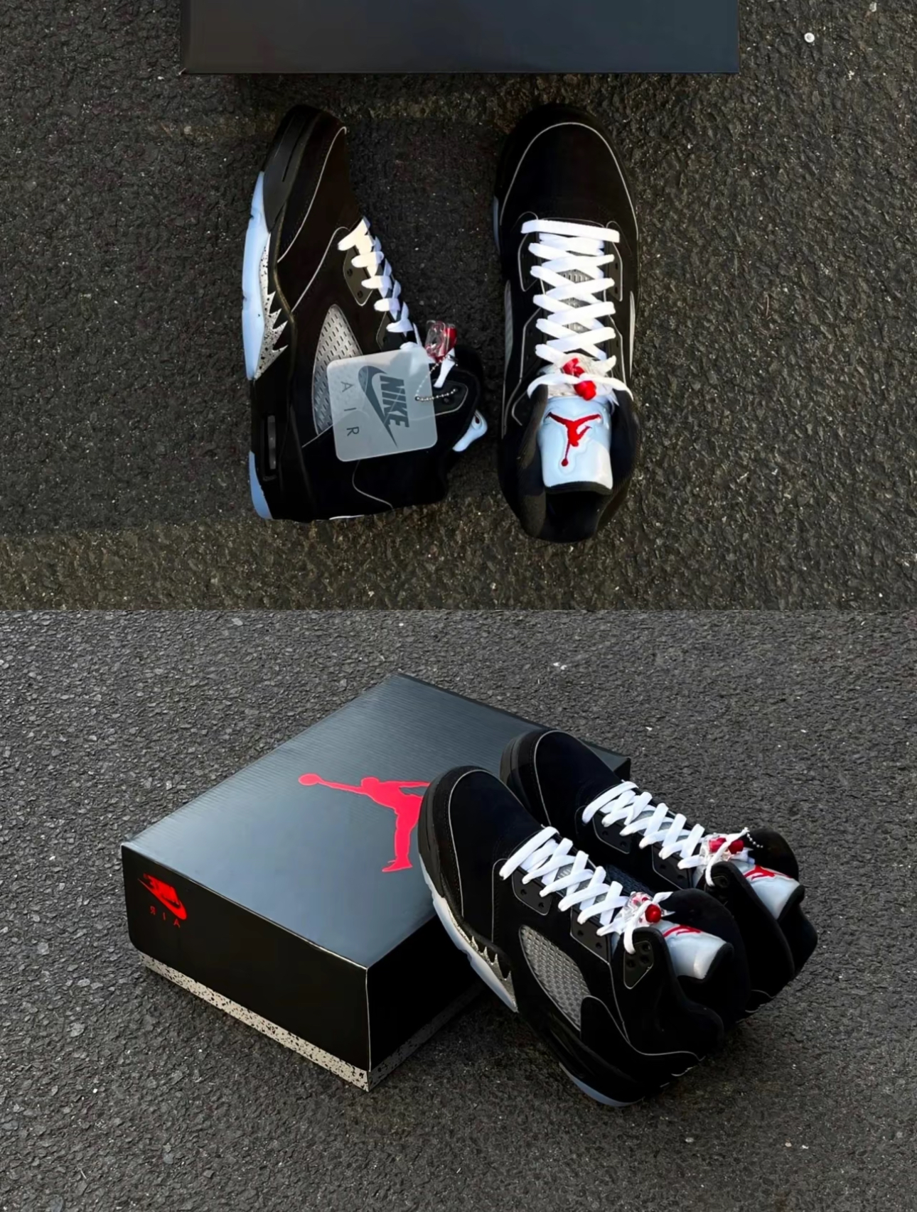 Jordan 5 Retro OG Black Metallic Reimagined HF3975-001 review August