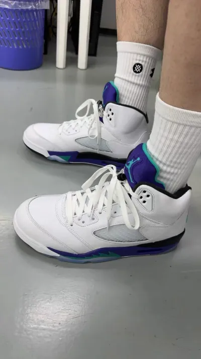 Jordan 5 Retro Grape 2025 HQ7978-100 review nicholas