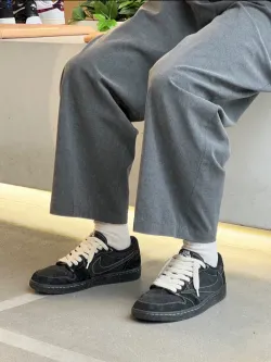 Air Jordan 1 Low Black Phantom Travis Scott DM7866-001 review Kahlyn