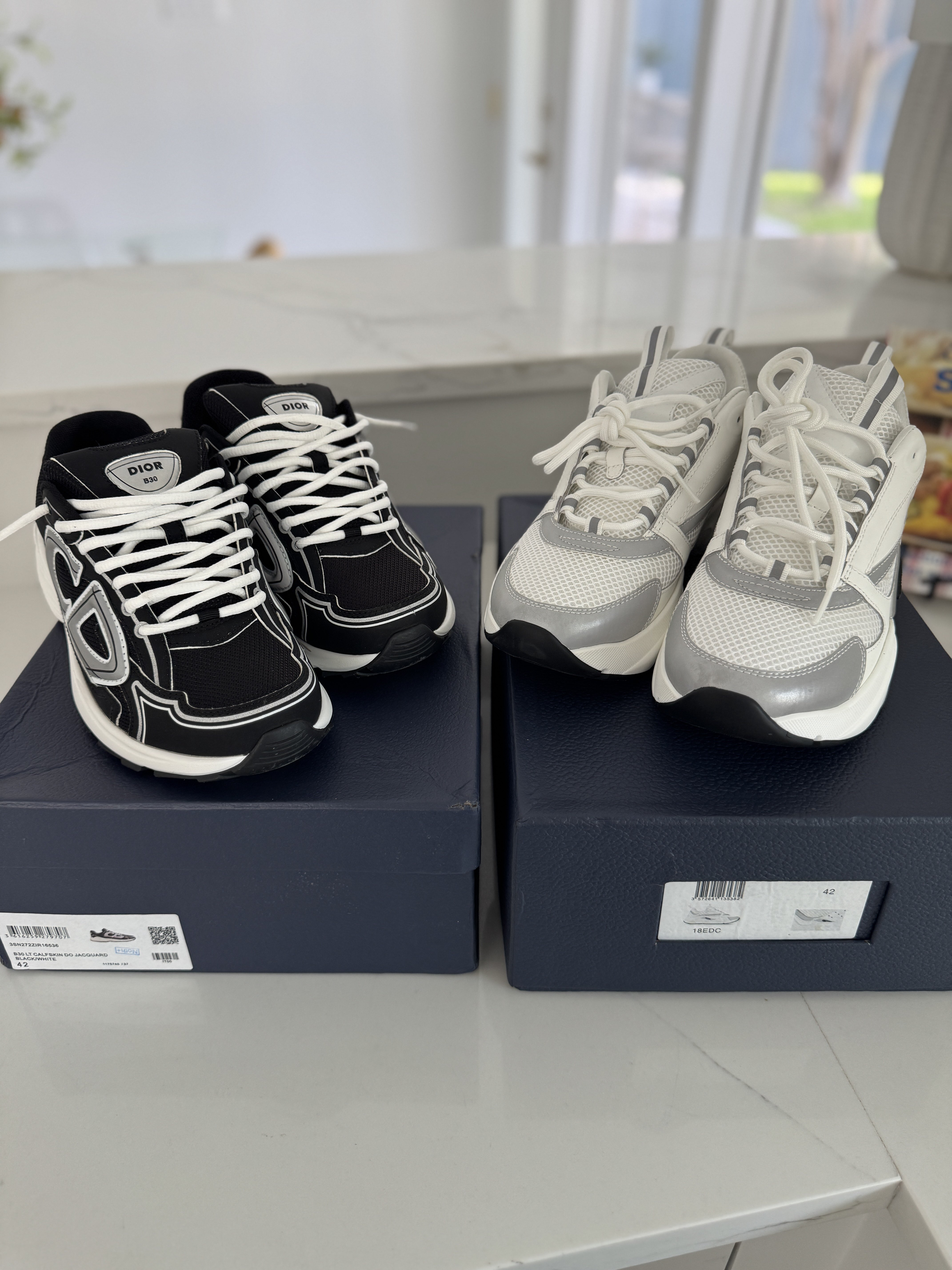 Dior B22 White Silver 3SN231YJG_H000 review Adriel