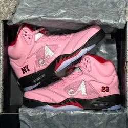 Awake NY x Jordan 5 Retro Arctic Pink DV4982-600 review Marion