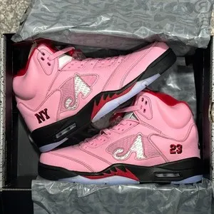 Awake NY x Jordan 5 Retro Arctic Pink DV4982-600 review Marion