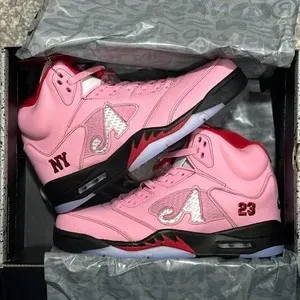 Awake NY x Jordan 5 Retro Arctic Pink DV4982-600 review 