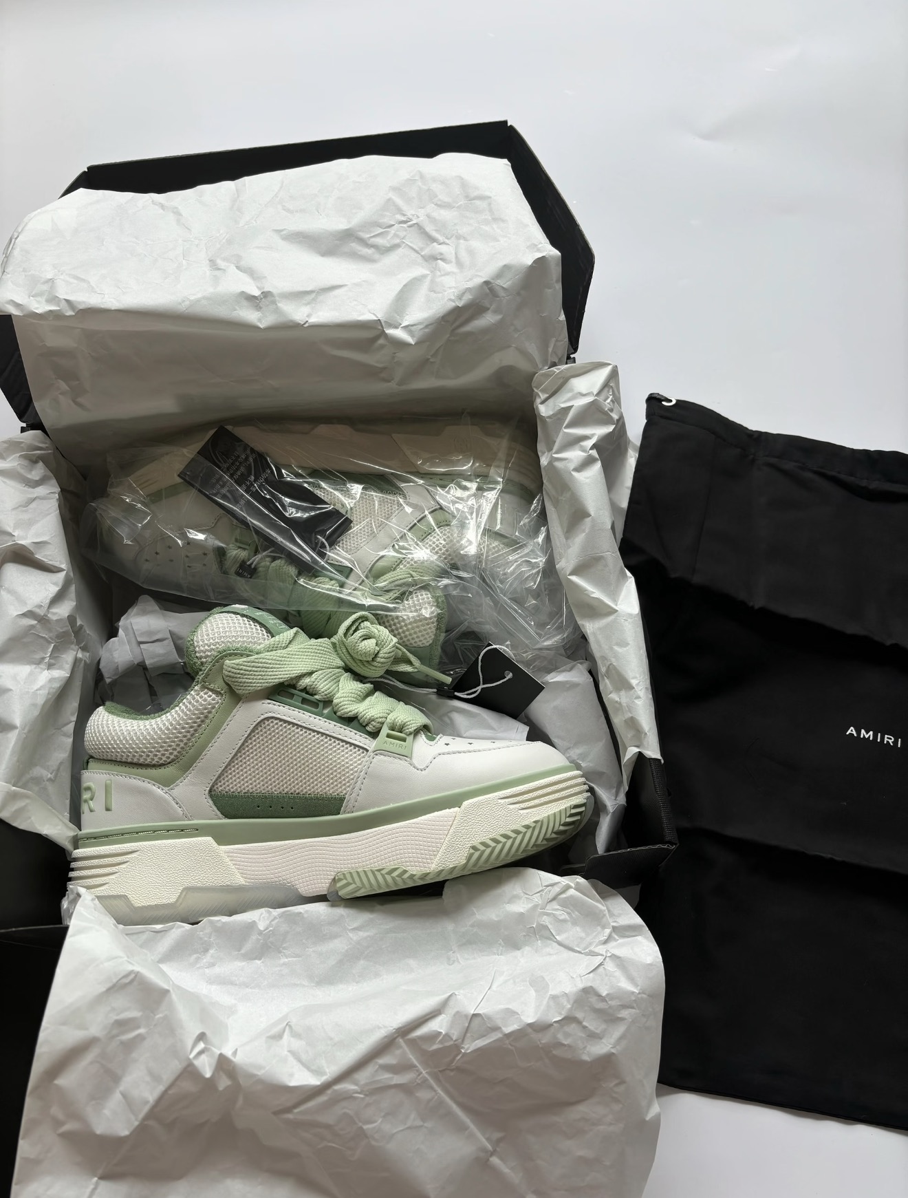 AMIRI MA-1 White Mint AMFOSR1001-142 review Emma