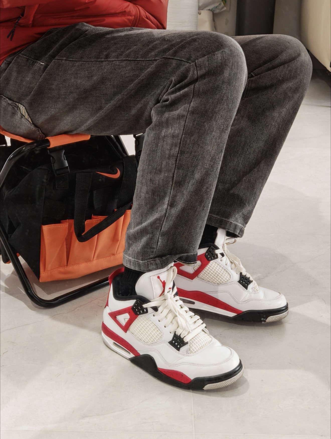 Jordan 4 Retro Red Cement DH6927-161 review Marcus Reynolds