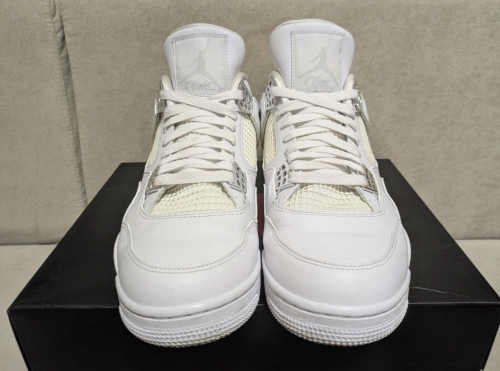 Jordan 4 Retro Pure Money 308497-100 review 