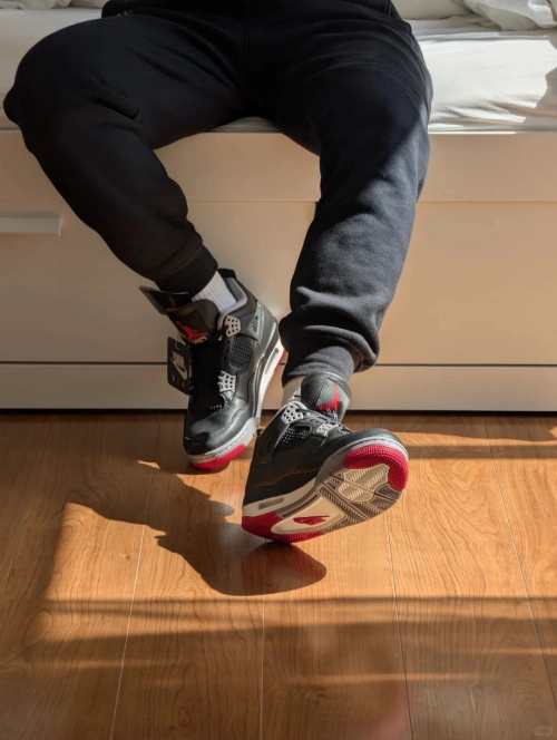 Jordan 4 Retro Bred (2019) 308497-060 review 