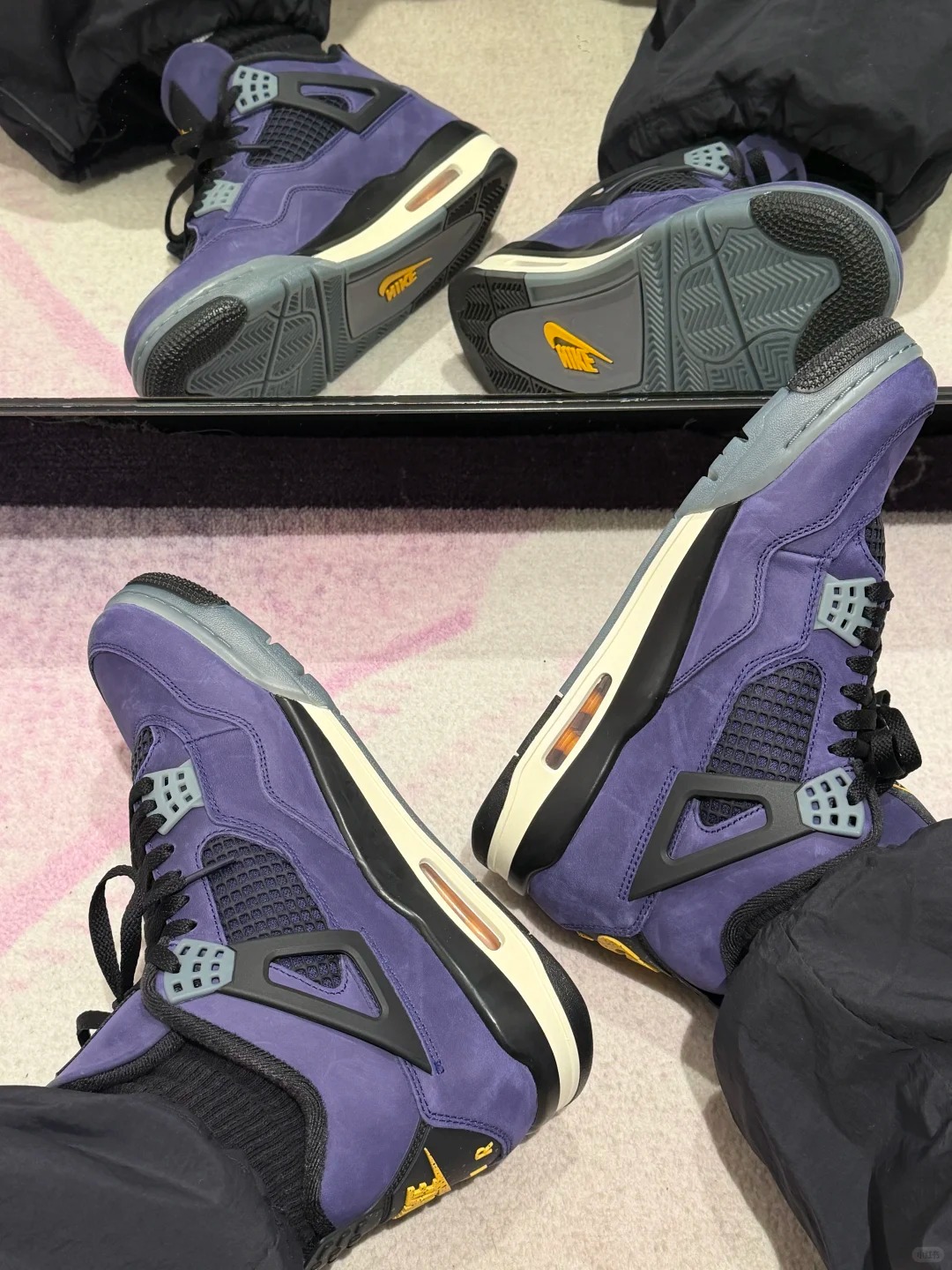Jordan 4 Retro Lakers FV5029-500 review Tyler