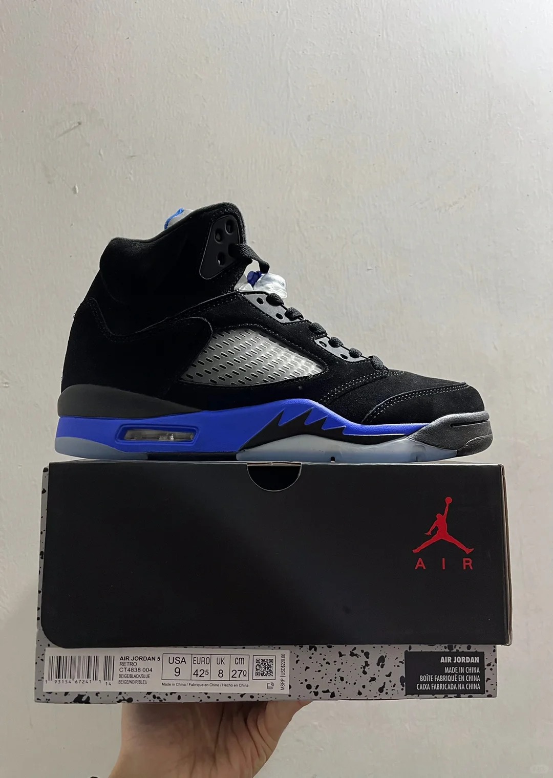 Jordan 5 Retro Racer Blue CT4838-004 review David