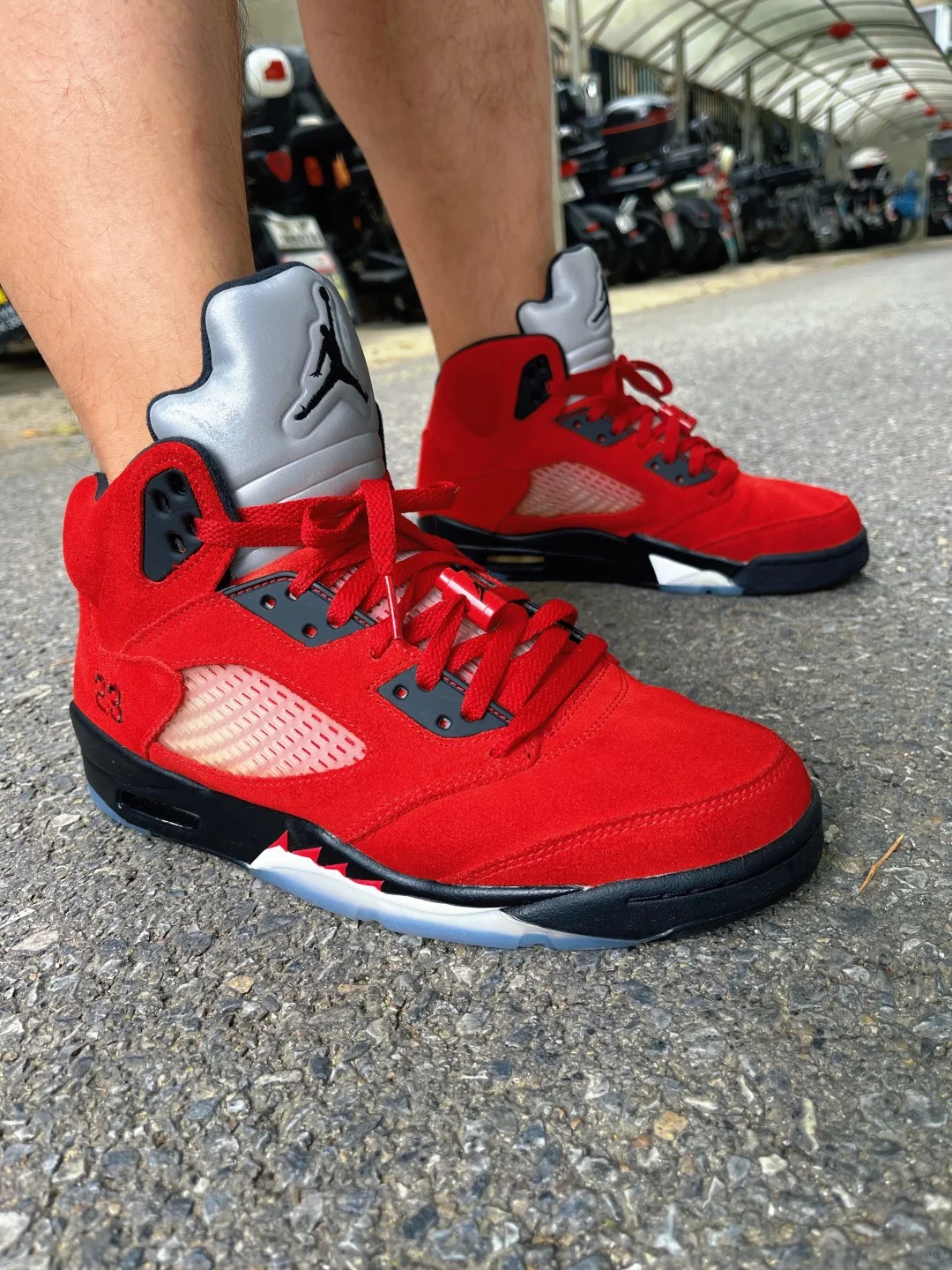 Jordan 5 Retro Raging Bull Red 2021 DD0587-600 review Sophia