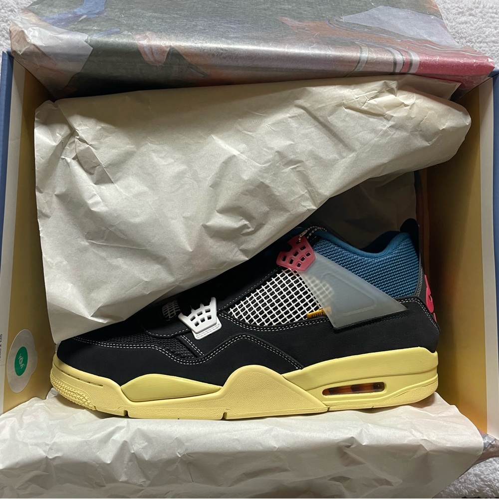 Jordan 4 Retro Union Off Noir DC9533-001 review Mia