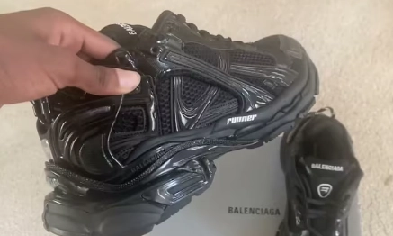 Balenciaga Runner Black 656065W3RA11000  review 