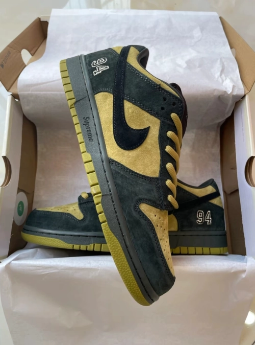 Nike SB Dunk Low Supreme 94 Camper Green HQ8487-300 review 