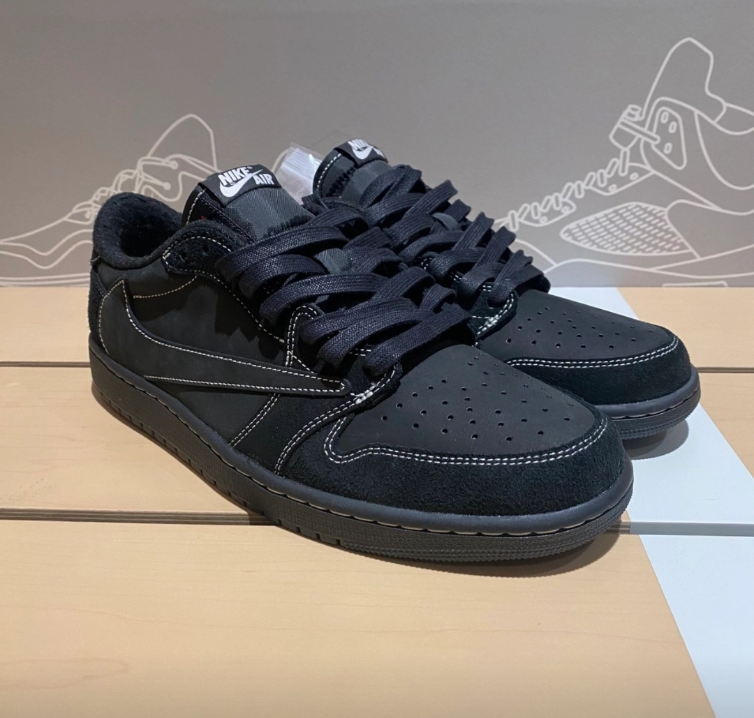 Jordan 1 Retro Low OG SP Travis Scott Black Phantom DM7866-001 review Richard