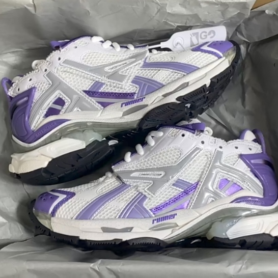 Balenciaga Runner Purple Grey 677402 W3RB3 5901 review Thomas