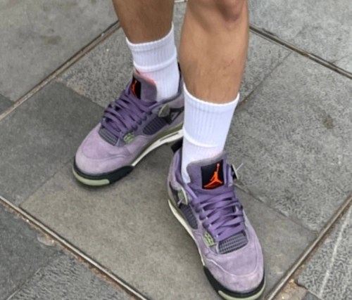 Jordan 4 Retro Canyon Purple AQ9129-500 review 