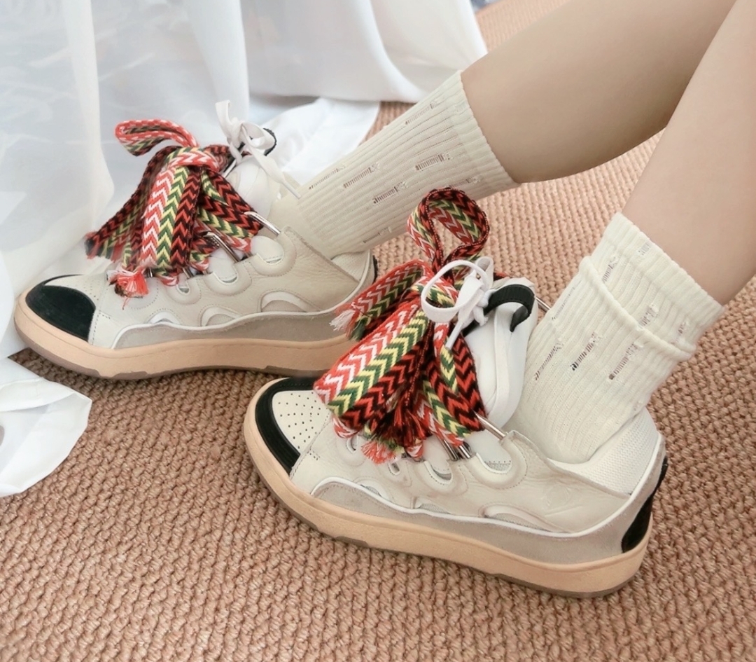 Lanvin Leather Curb White Ivory FM-SKRK11-DRAG-A2000 review Olivia