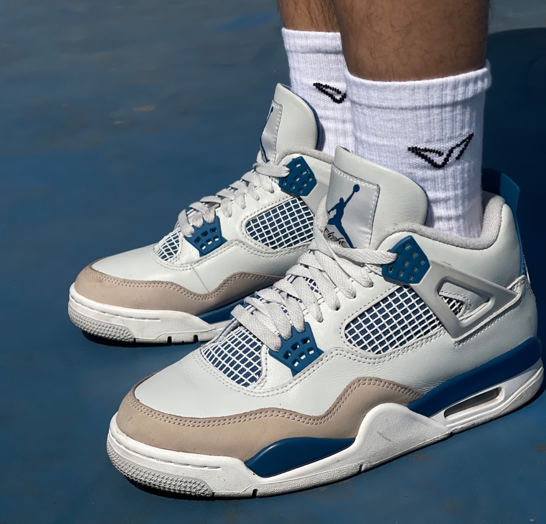 Jordan 4 Retro Military Blue 2024 FV5029-141 review David