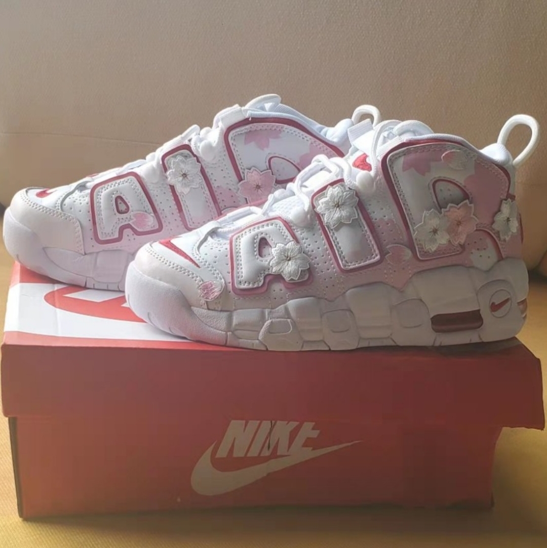 Nike Air More Uptempo GS 'Cherry Blossom' DJ5988-100  review Sophia Miller