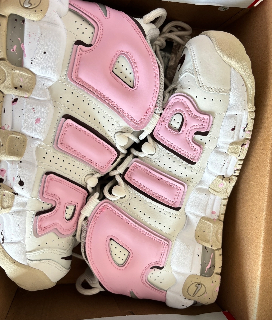 Nike Air More Uptempo GS 'Splashed ink DM1023-001 review Amelia Taylor