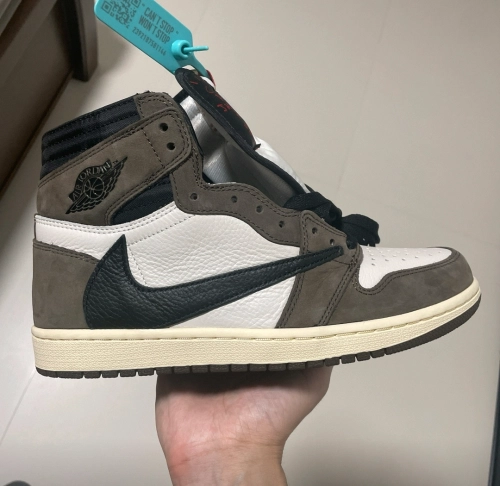 Jordan 1 Retro High OG SP Travis Scott Mocha CD4487-100 review 