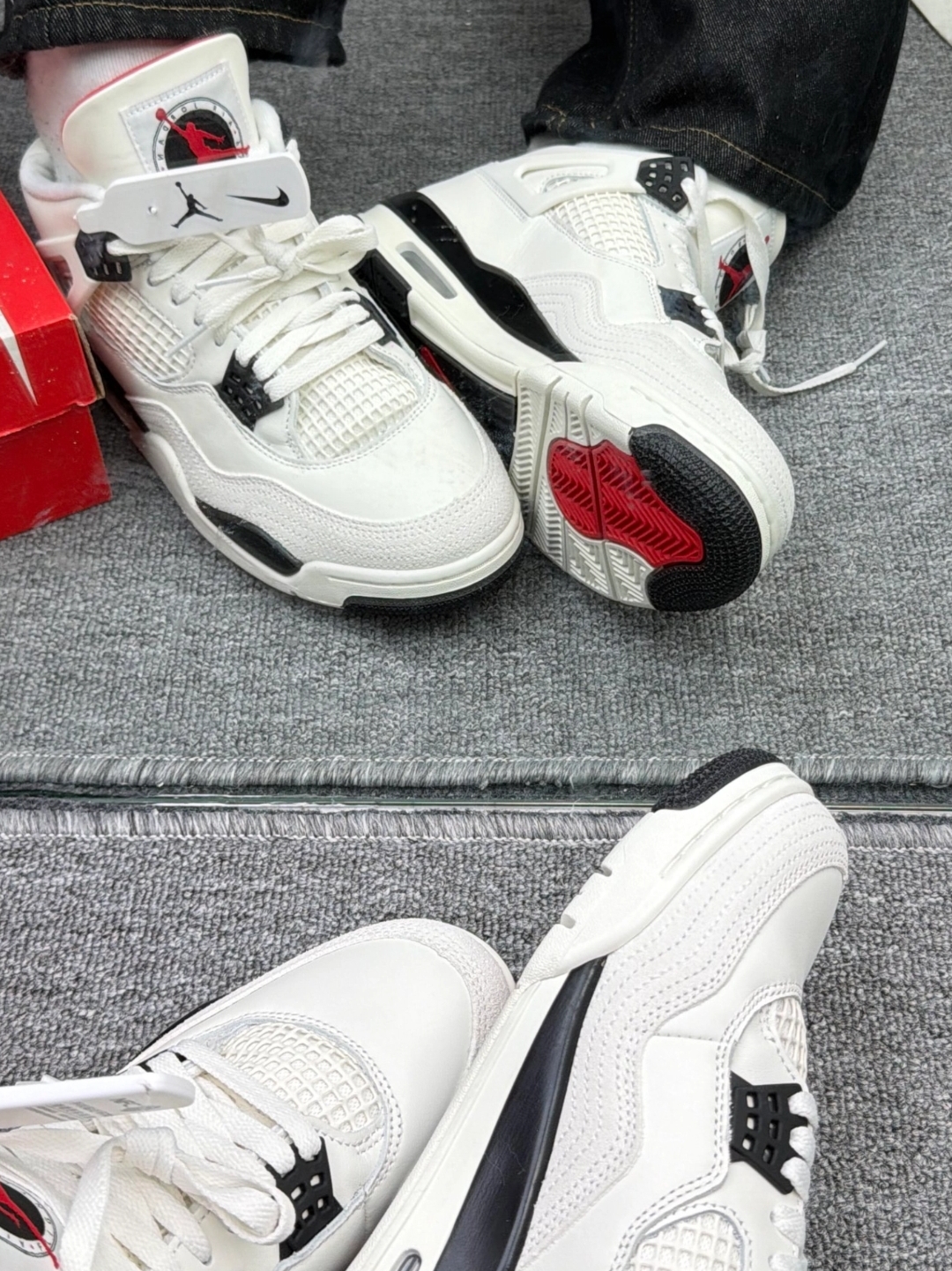 Jordan 4 Retro OG Flight Club Men's IM4002-100 review Oliver White