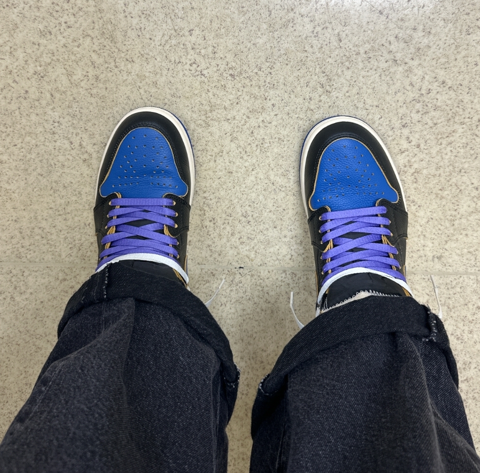 Jordan 1 Retro High OG SP - Fragment x Union LA Sport Royal IO7847-001 review Mathis Rousseau