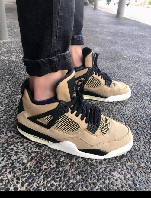 Jordan 4 Retro Fossil AQ9129-200 review 