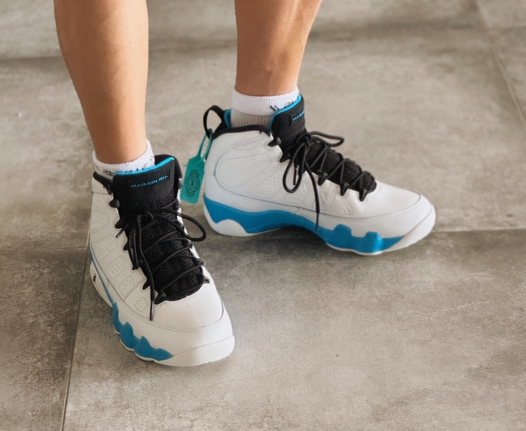 Jordan 9 Retro Powder Blue 2024 FQ8992-101 review Matheo Faulkner
