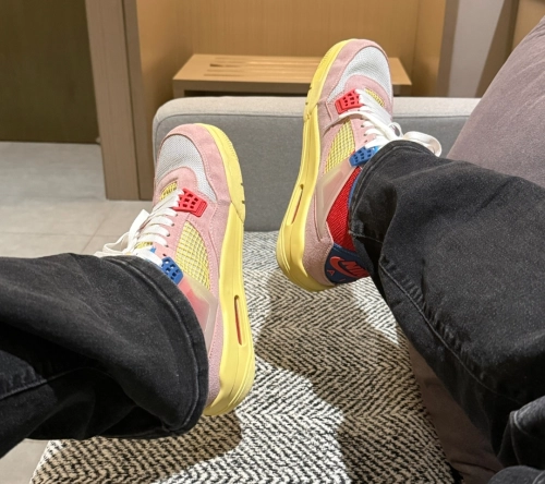 Jordan 4 Retro Union Guava Ice DC9533-800 review 